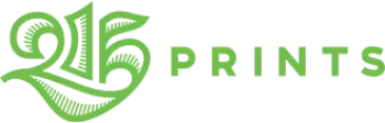 215 Prints logo