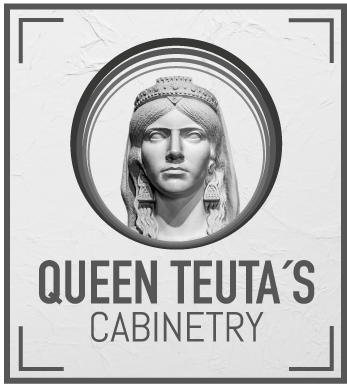Queen Teuta's Cabinetry logo