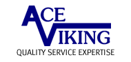 Ace Viking Electric Motor Company logo