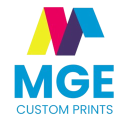 MGE Custom Prints logo