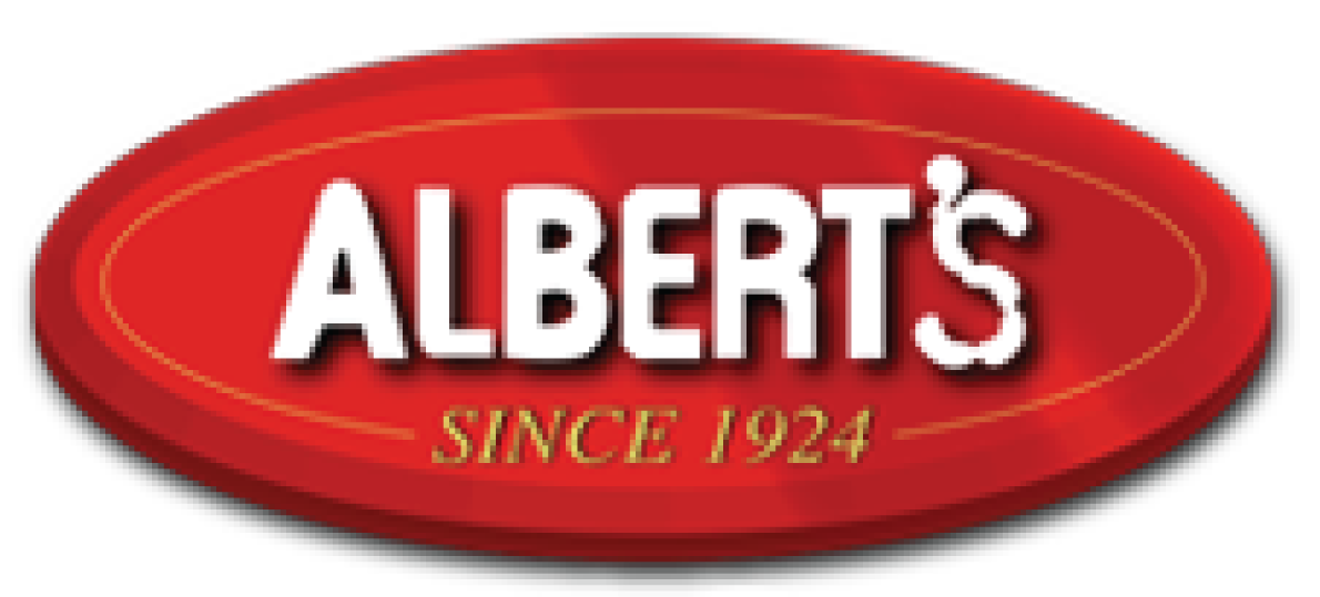 Albert's Meats logo