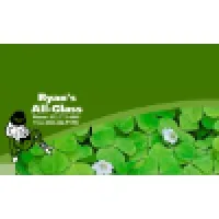 Ryan’s all-glass logo