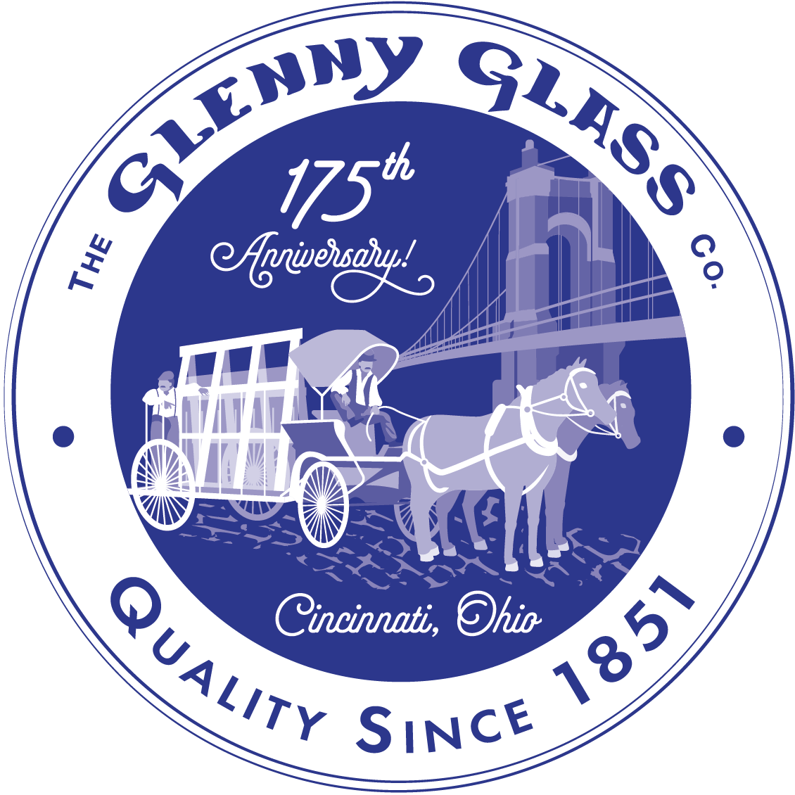 Glenny Glass logo