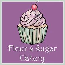 Flour & Sugar Cakery logo