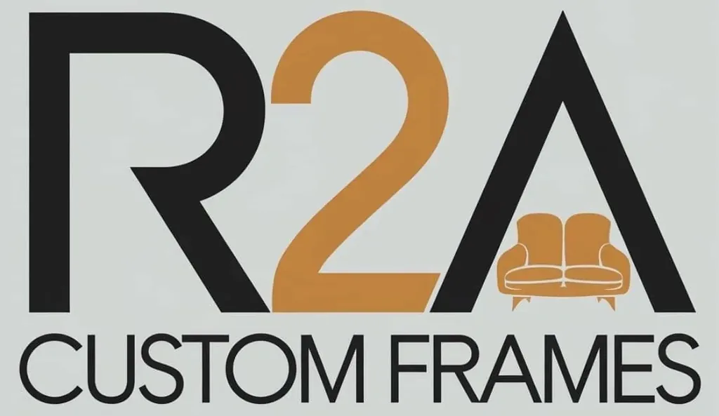 R2A Custom Frames logo