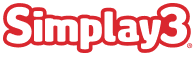 The Simplay3 Company logo