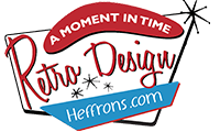 Heffron's A Moment in Time Retro Design logo