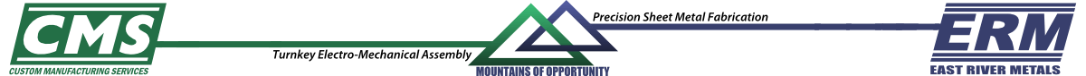 Custom Manufacturing Services, Inc. / East River Metals, Inc logo