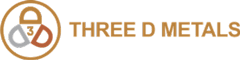 Three D Metals logo