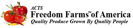 ACTS Freedom Farms of America logo