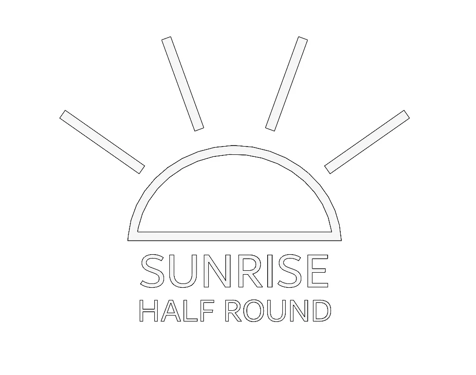 Sunrise Half Round logo