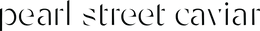 Pearl Street Caviar logo
