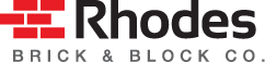 Rhodes Brick & Block Co logo