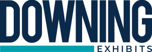 Downing Exhibits logo