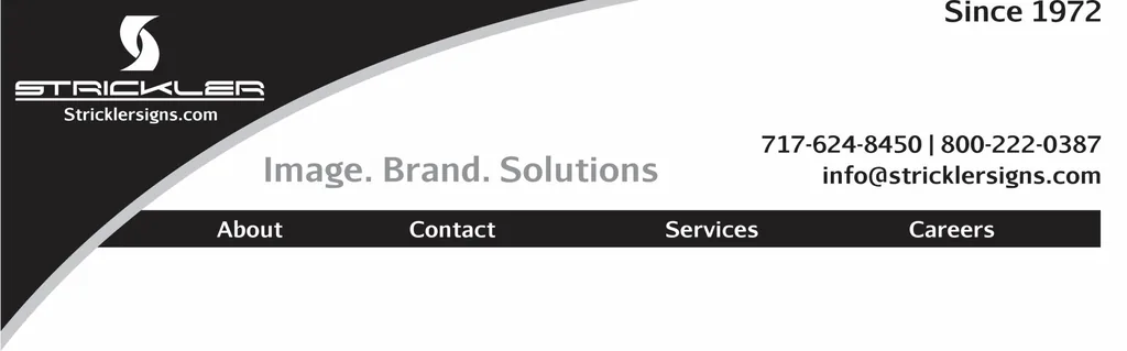 Strickler Signs logo
