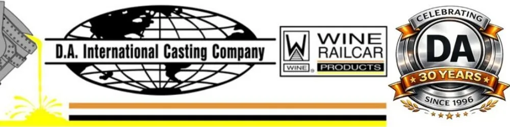D.A. International Casting Company logo