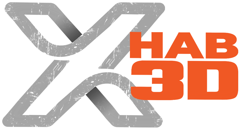 X-Hab 3D logo