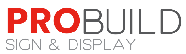 ProBuild Sign and Display logo
