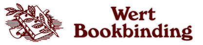 Wert Bookbinding logo
