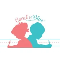 Coral & Blue Paper Co logo