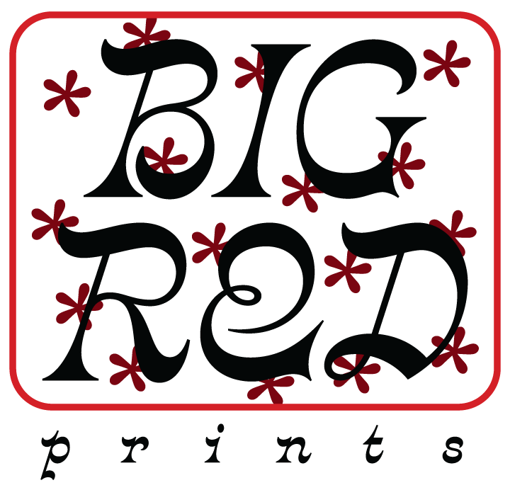 Big Red Prints logo
