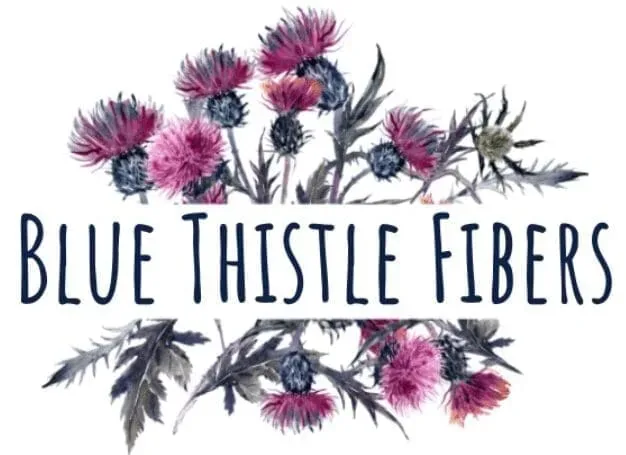 Blue Thistle Fibers logo