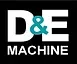 D&E Machine Company logo