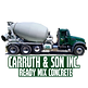 Carruth & Son Concrete logo