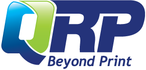 Quick Reliable Printing (QRP) logo