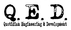 QED logo