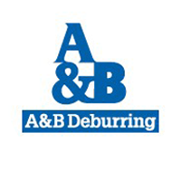 A & B Deburring logo