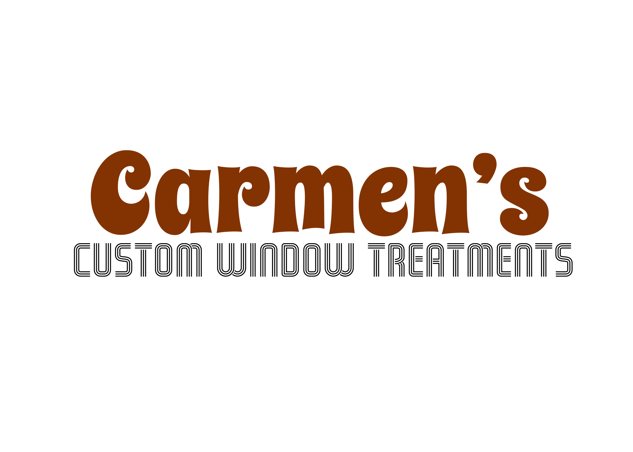 Carmen's Custom Window Treatments logo