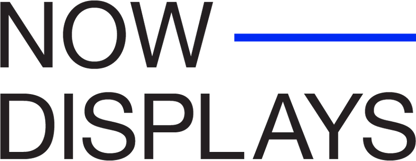 Now Displays logo