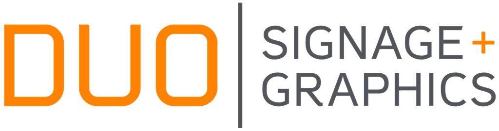 DUO Signage + Graphics logo