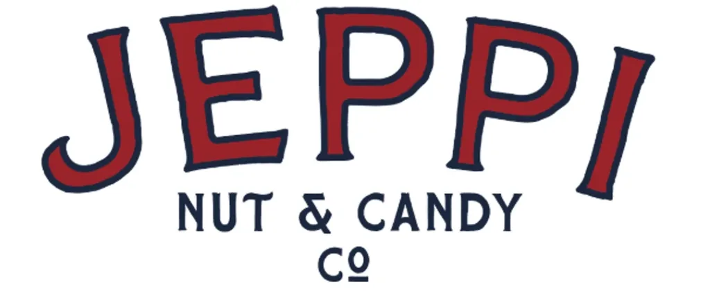 Jeppi Nut & Candy Co logo
