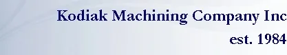 Kodiak Machine logo