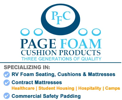 Page Foam Cushioned Products logo