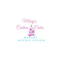 Merry's Custom Cakes Bakery & Design Studio logo
