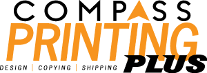 Compass Printing Plus logo