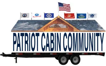Patriot Cabin Company logo