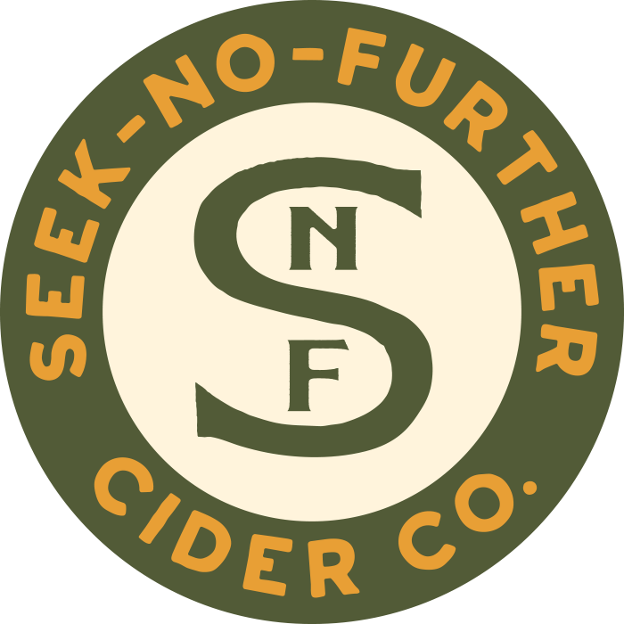 Seek-No-Further Cider Co logo