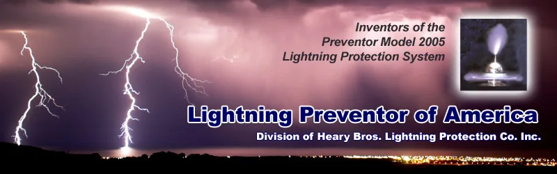 Lightning Preventor of America logo
