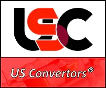 US Convertors logo