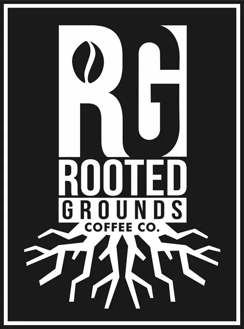 Rooted Grounds Coffee Company logo